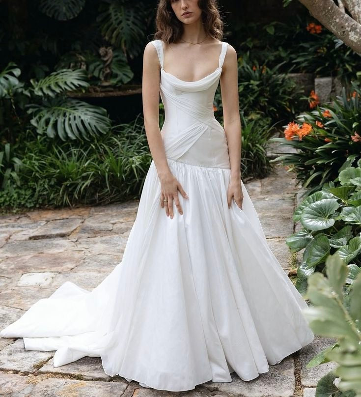 robe de bal longue en tulle blanc girlhomeshops, robe de mariée, robe de mariée gh6270