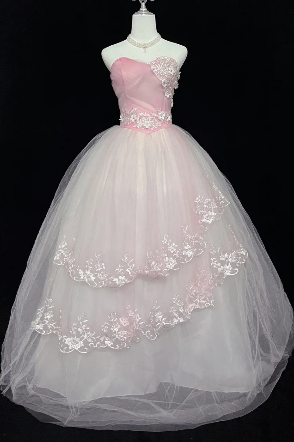 Langes Abendkleid, Geburtstagskleid, Prinzessinnenkleid gh7041