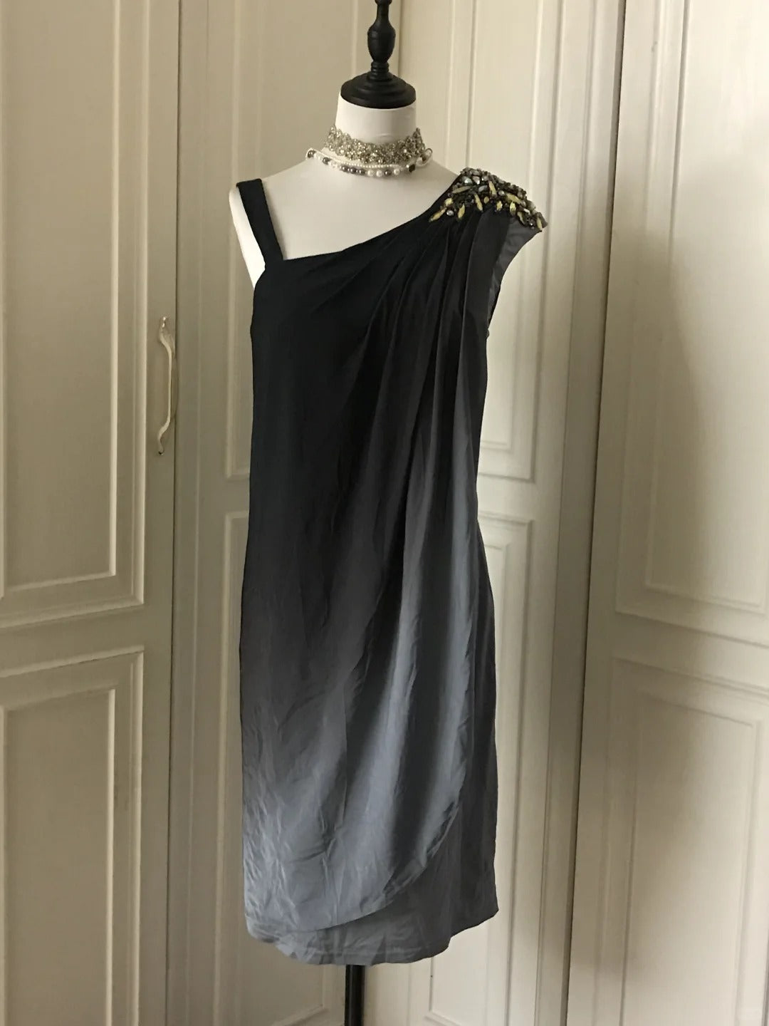 ✨Belle petite robe rétro dégradée de rêve, robe courte de retour à la maison, robe jupe, robe de bal, robe de soirée, robe de bal gh4334