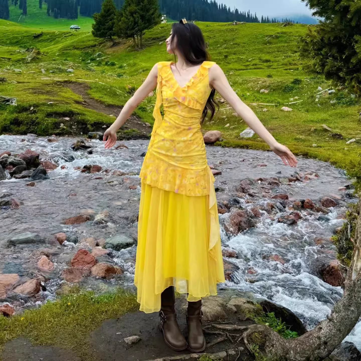 Neues Damenkleid 12286