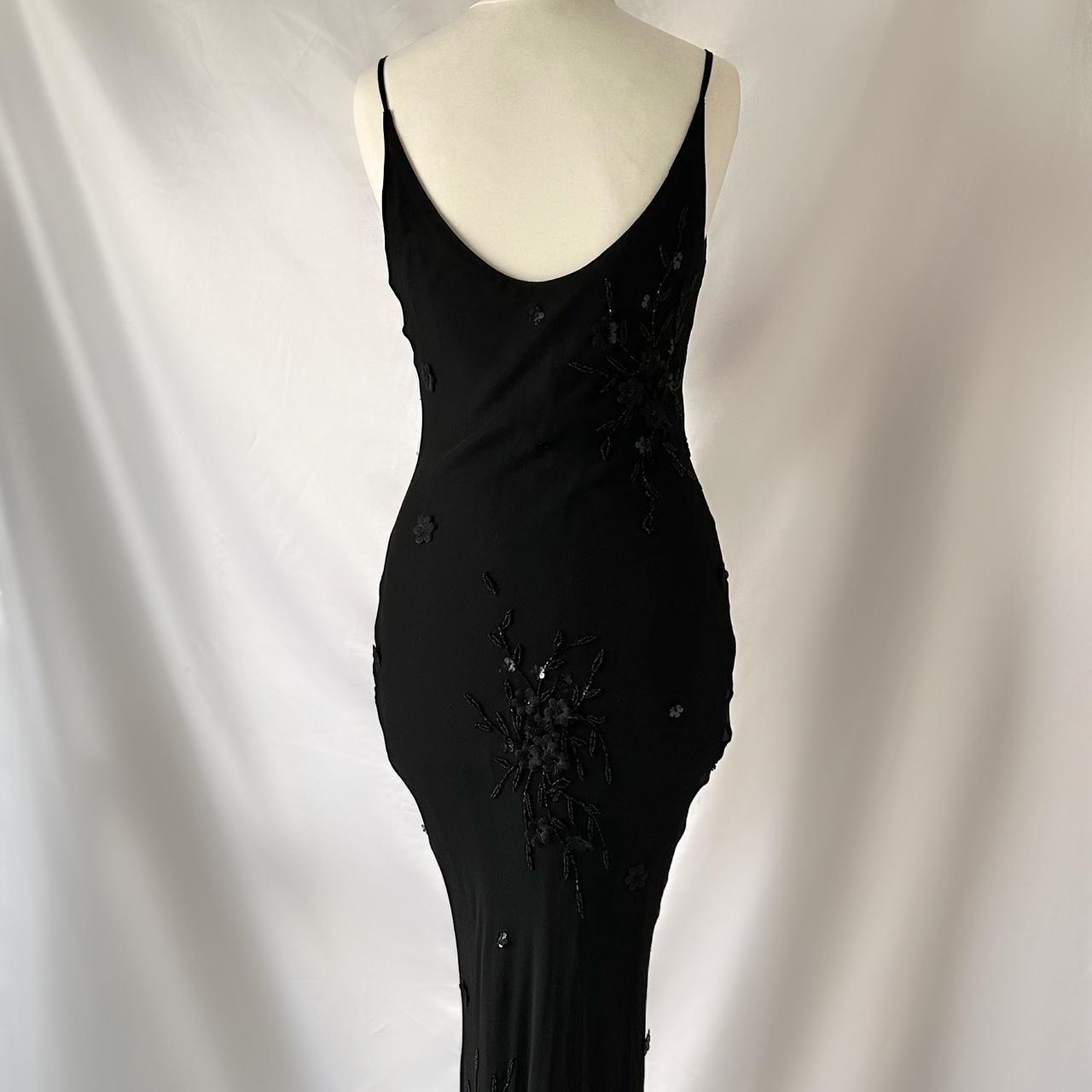 Wunderschönes, exquisites, elegantes, mit Perlen besetztes, langes Chiffon-Ballkleid mit Rüschen, Abendkleid, Partykleid gh3514