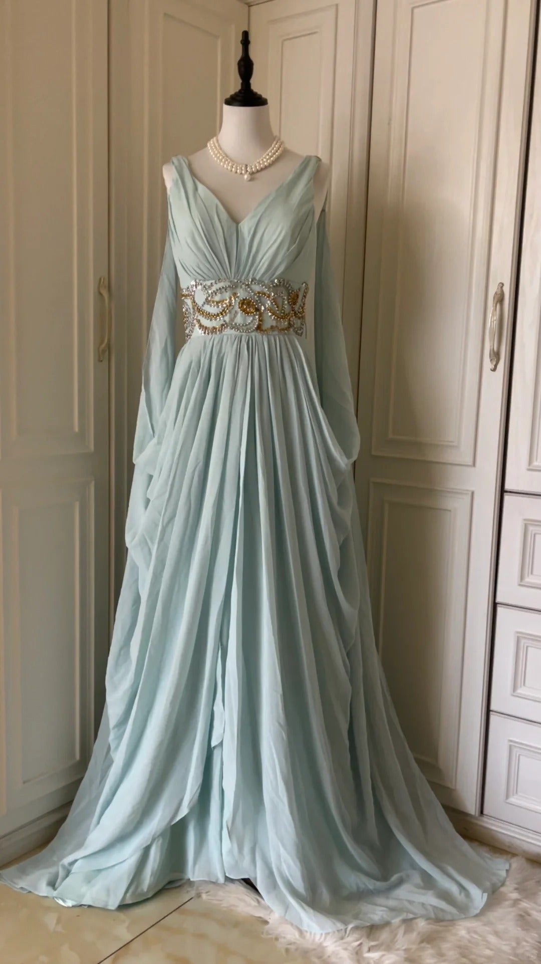 dress greek goddess Wedding Boho Beach Greek Goddess Dress buy online main image 1