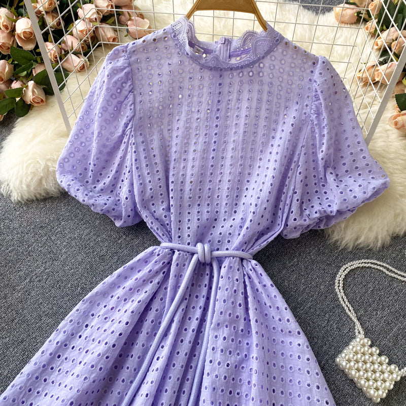 Cute Cutout A Line Dress Fashion Dress 10665