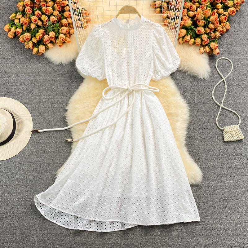 Cute A line short dress fashion dress 564