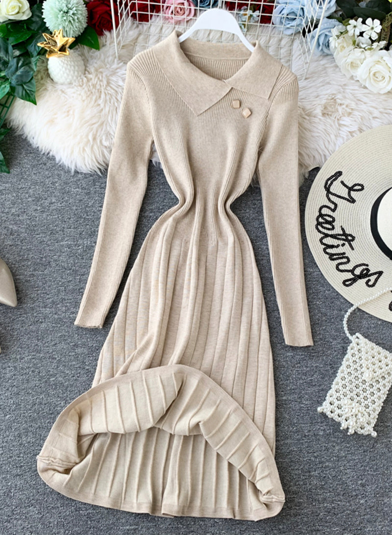 Sweater round neck long-sleeved sweater 212