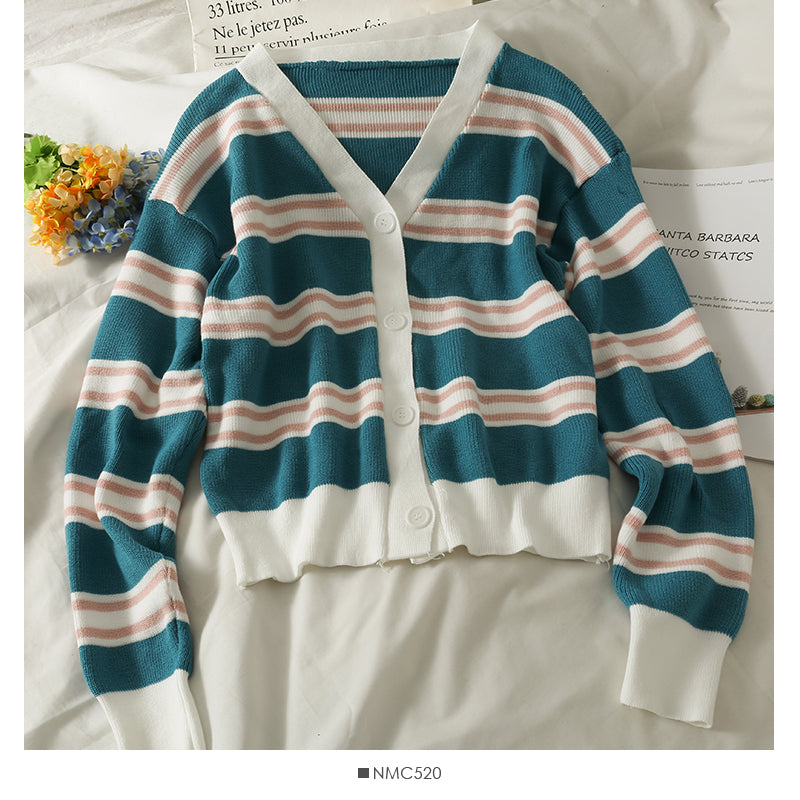 Cardigan top women's new slim long sleeved sweater autumn 2016