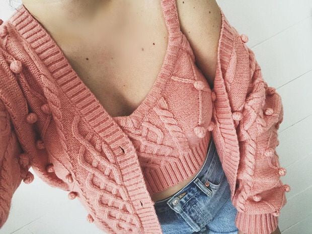 Autumn women's cardigan jacket 1347