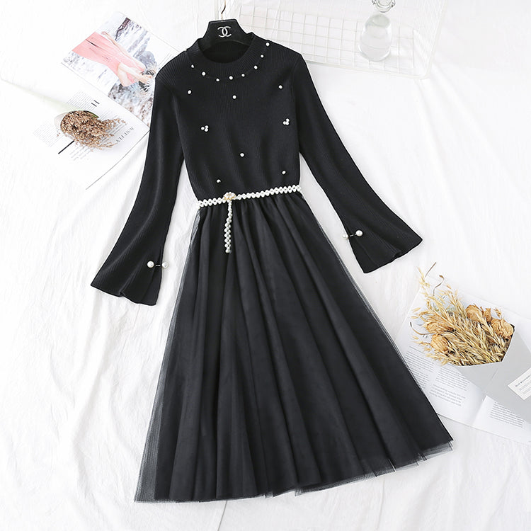 New style temperament lady gentle wind fairy mesh skirt 2369