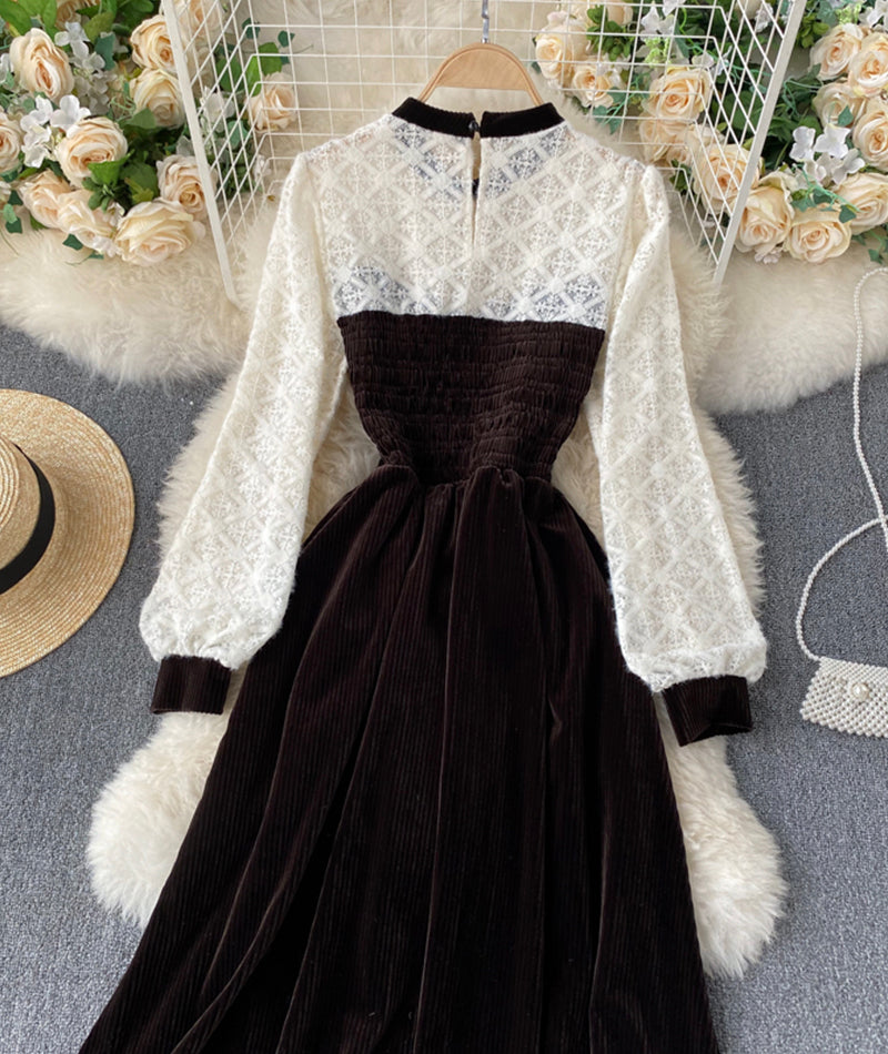 Süßes A-Linien-Nähkleid 919