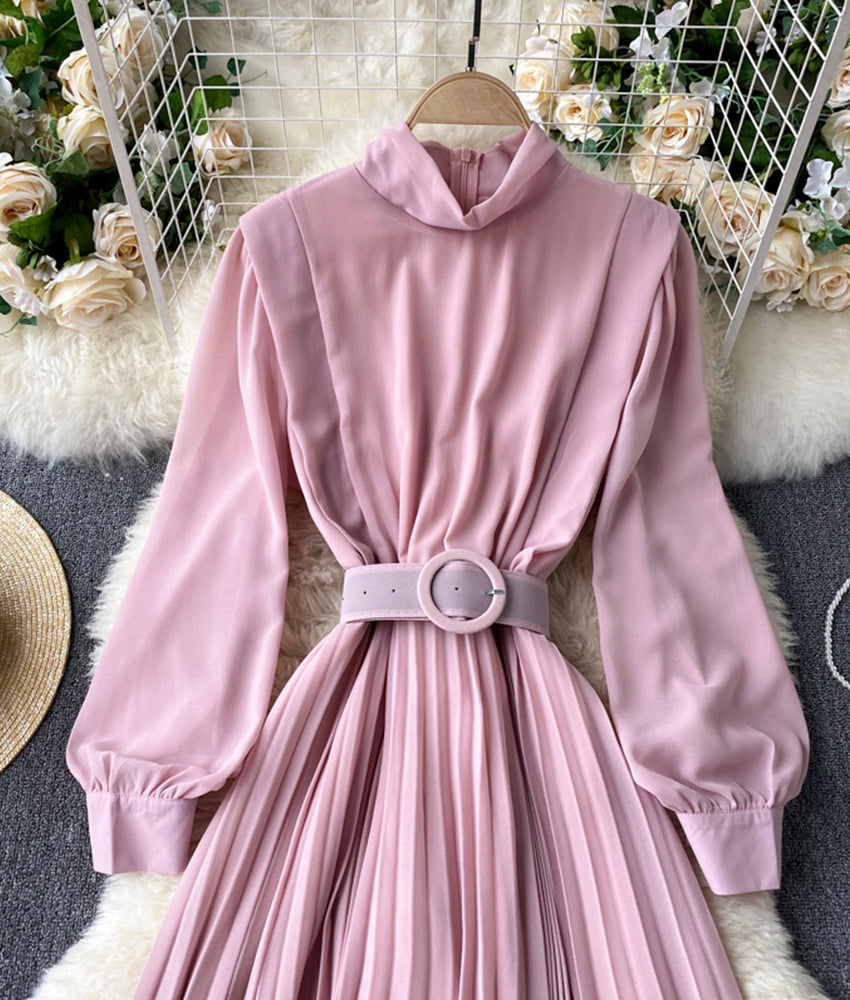 Elegant A line chiffon dress fashion dress 907