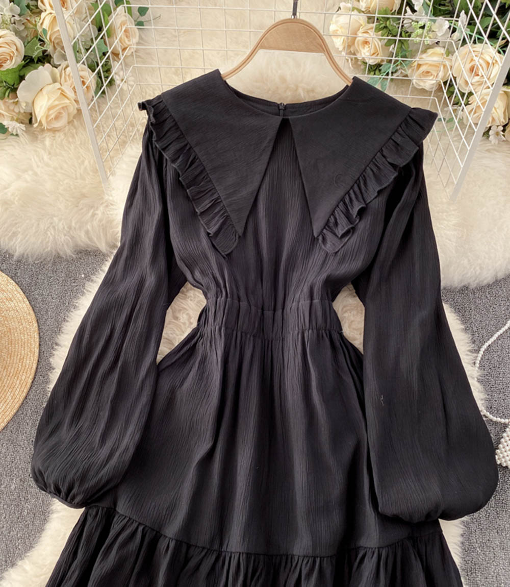 Cute A line short dress fashion dress 857