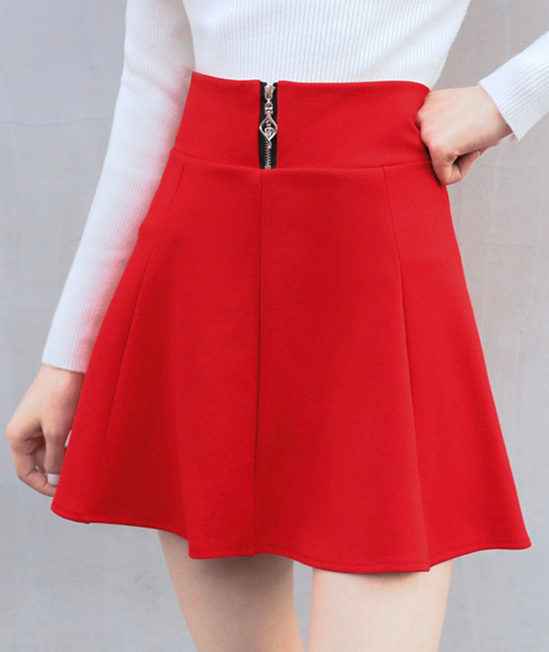 Stylish A line short skirt 3464