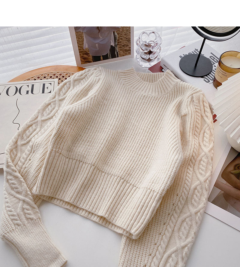 Schlankes und schlankes Design mit personalisiertem Dreh-Langarm-Top 5998