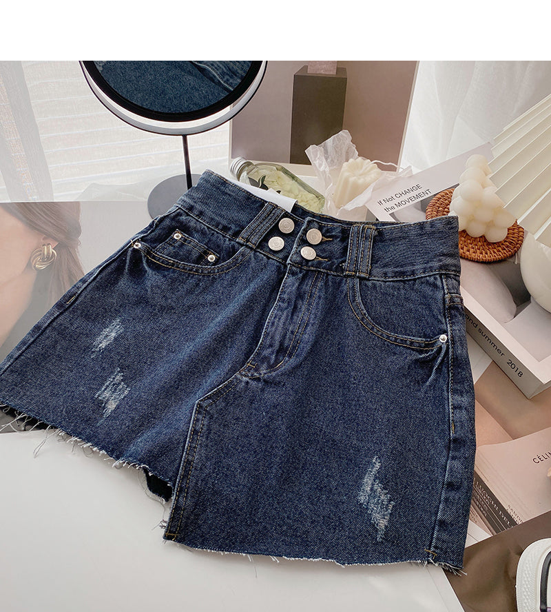 Korean style design personalized A-line wrap hip skirt 5639
