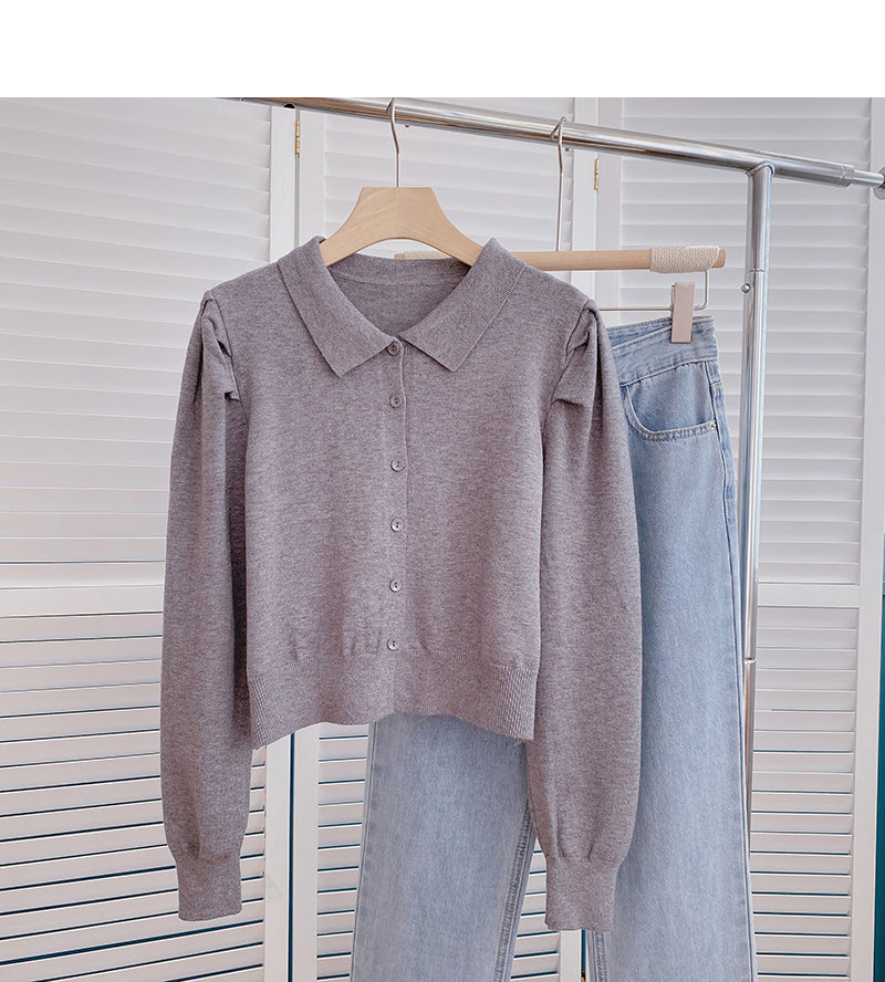Versatile harbor Vintage short Lapel top 6609