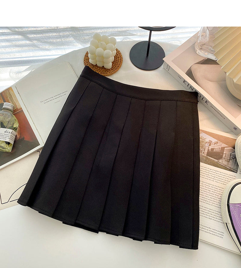Pleated skirt for A-line skirt 5284