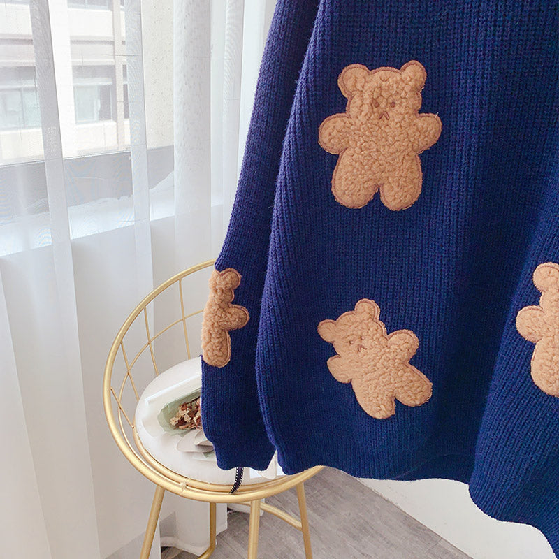 Bärenpullover neues Pulloveroberteil 5041