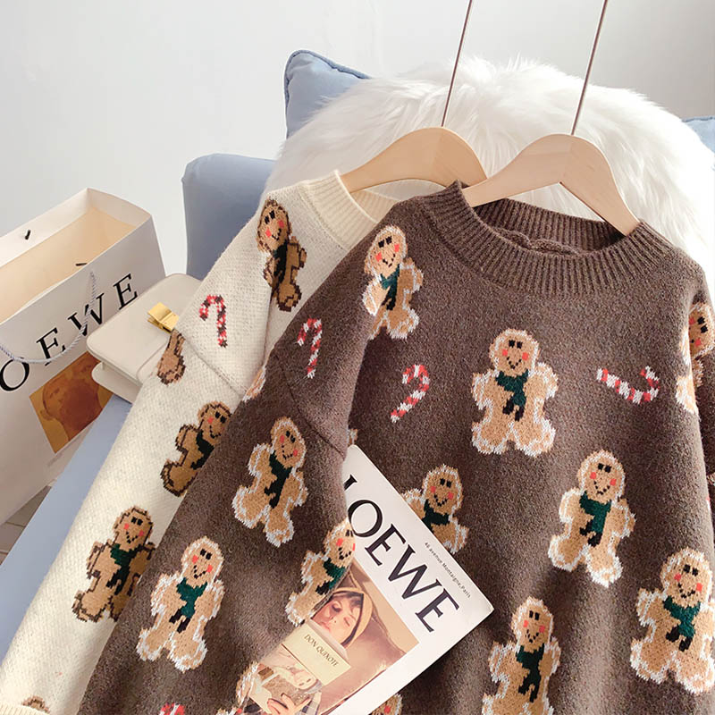 Exotischer Weihnachtspullover Pullover 5052