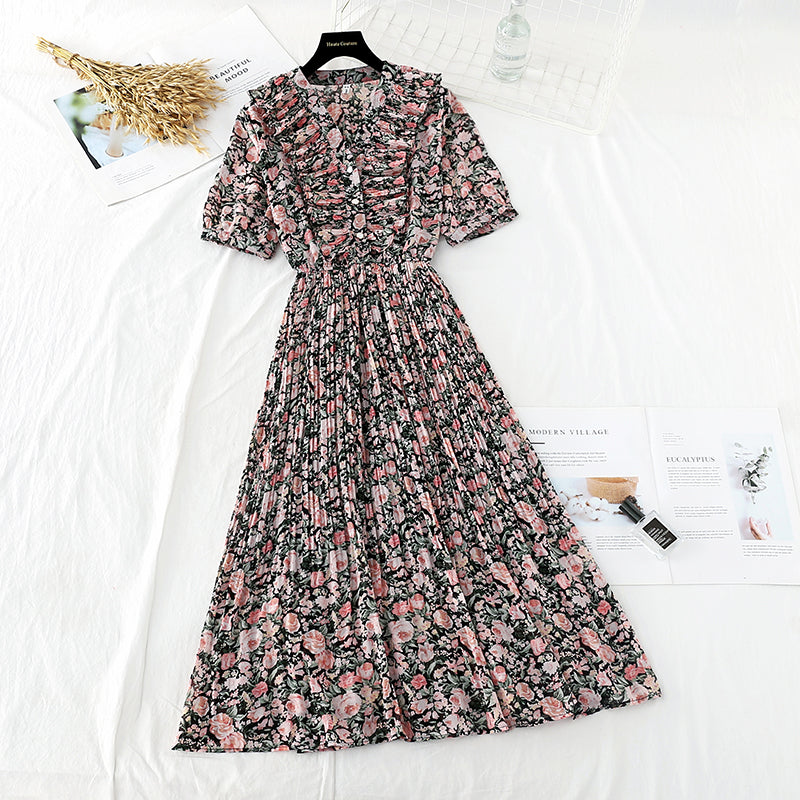 Französischer Chiffonrock mit schmaler Taille Fairy Super Fairy Serie 4504