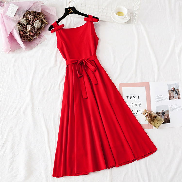 French Platycodon grandiflorum skirt is thin at the waist 4105