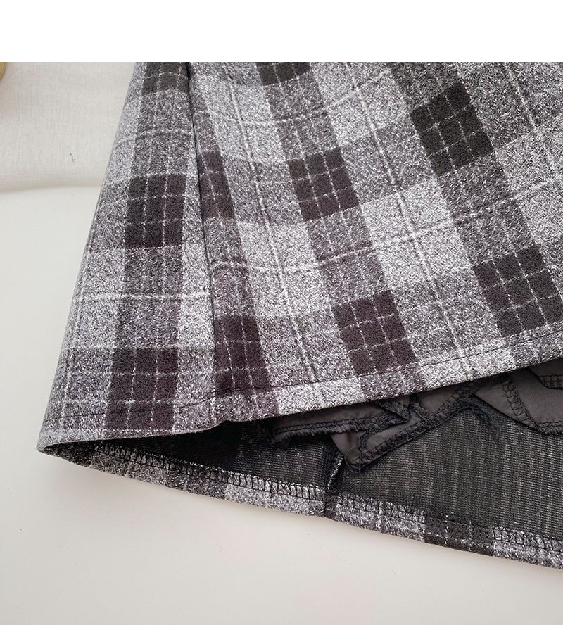 New Korean fashion bag hip slim A-line short skirt 5301