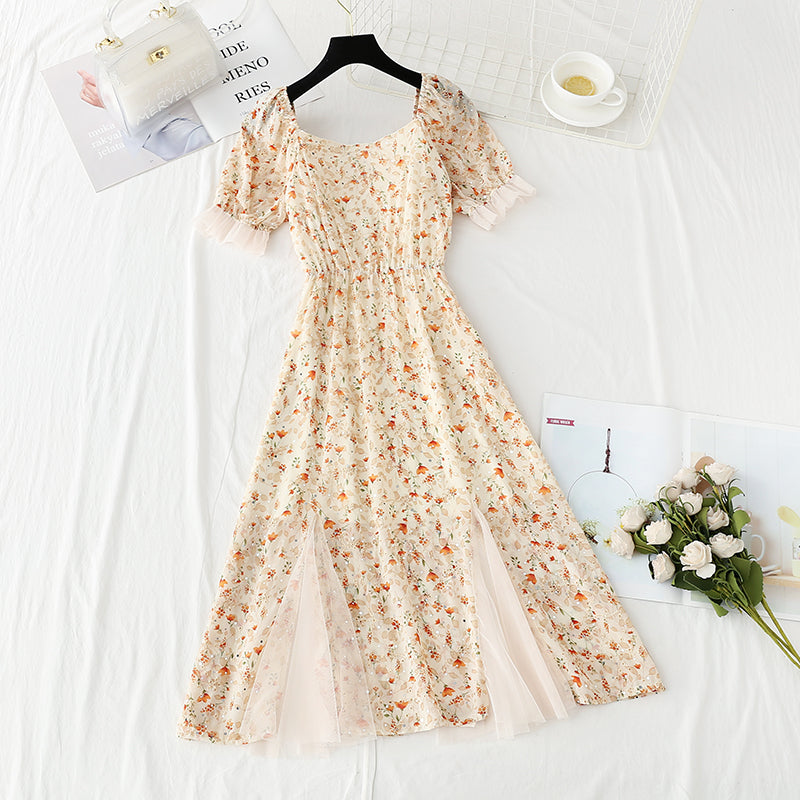 Sanfter Wind kleiner Mann Blumenkleid 4424