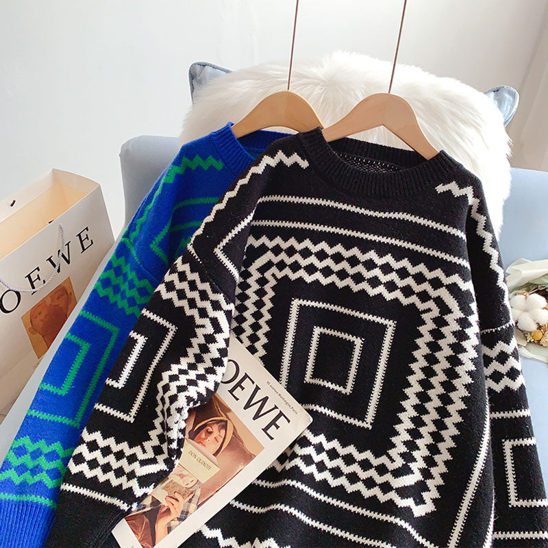Vintage fauler Pullover neuer Pullover 4999
