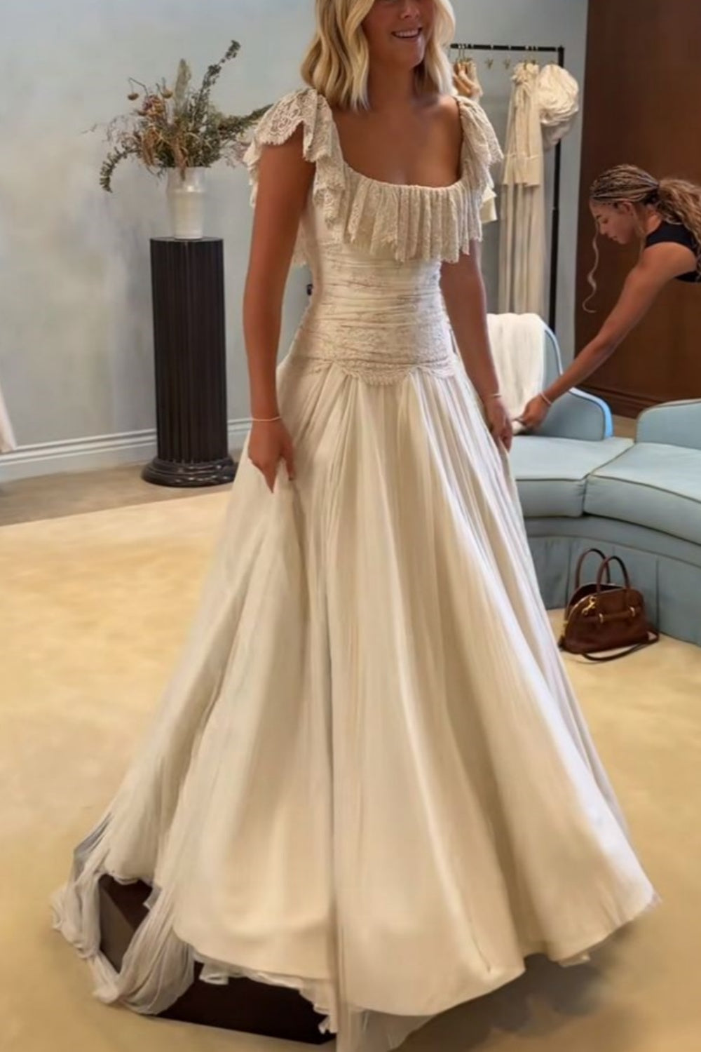 Robe de mariée longue gh6716