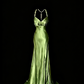 Sexy Abendkleid mit gekreuztem Rückenausschnitt für Galas und Red-Carpet-Events gh7093
