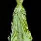 Green Retro Elegant Long Princess Dress, Evening Gown, Ball Gown gh3444