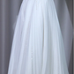 ✨Girlhomeshops-White Halter Bridal Gown Square Neck Hand Beaded Pleated Chiffon A Line Wedding Dress gh10078