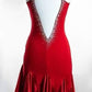 Red Beaded Elegant Fashion Short Satin Homecoming Dress Prom Dress Evening Dress gh4226