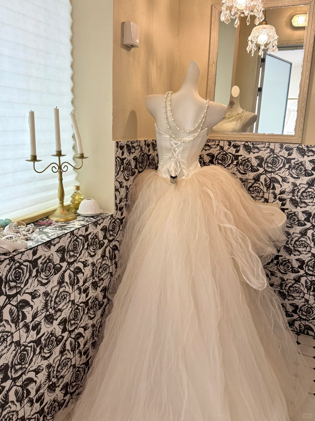 Ivory Minimalist Strapless Waist-Cinched Voluminous Skirt Long Romantic Dress, Wedding Gown gh7572