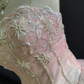 Light Pink Strapless Romantic Gown With Embroidery Detail, Cinched Waist & Voluminous Princess Skirt, Wedding Dress & Bridal Gown gh8227