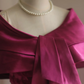 Rose pink strapless shawl vintage elegant short ball gown, evening ball dress gh7128