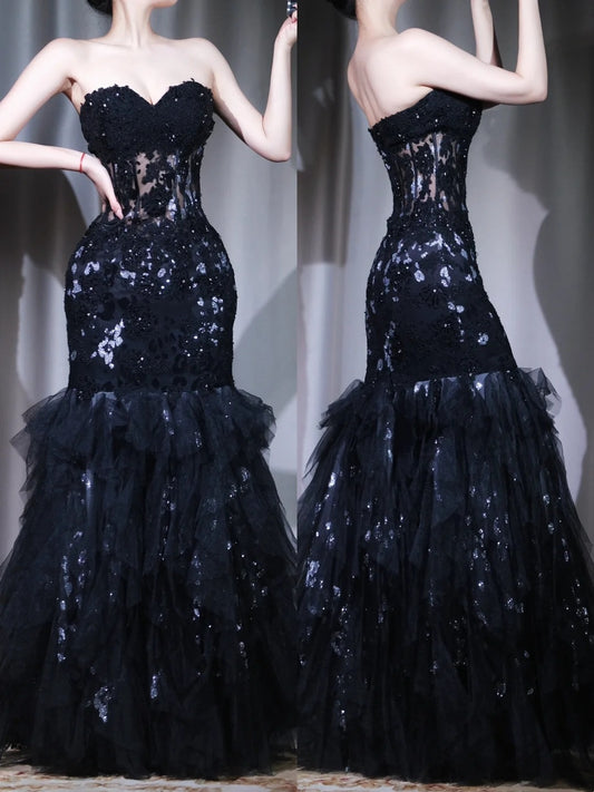 New Fashionable Retro Formal Dress, Romantic Dress, Date Dress gh6515