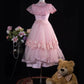 Pink Sweet Tulle Homecoming Dress Vintage Prom Dress Birthday Dress gh4542