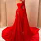 Girlhomeshops - Rot, modisch, sexy, elegant, lang, Chiffon, Ballkleid, Abendkleid gh5038