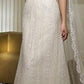 girlhomeshops – Weißes, eckiges Ausschnitt, klassisches, romantisches, elegantes langes Brautkleid aus Spitze, gh5666