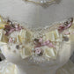 Gelbes, florales, perlenbesetztes, langes Tüll-Ballkleid zum 16. Geburtstag, Quinceanera-Kleid, gh4737