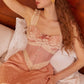 Robe de soirée mi-longue en satin et dentelle, rose, élégante et élégante, tenue de bal, de soirée, de remise de diplôme, gh4071