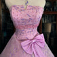 Girlhomeshops - Robe de bal longue princesse en tulle rose scintillant gh5358