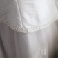 Vintage Sleeveless U‑Neck Mermaid Wedding Dress, Lace Inner V‑Neck Ruched Wrap Waist Tiered Tulle Layered Bridal Gown gh9113