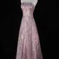 Robe de soirée longue à paillettes dorées et perles scintillantes, robe de remise de diplôme, robe pour adulte, gh4540