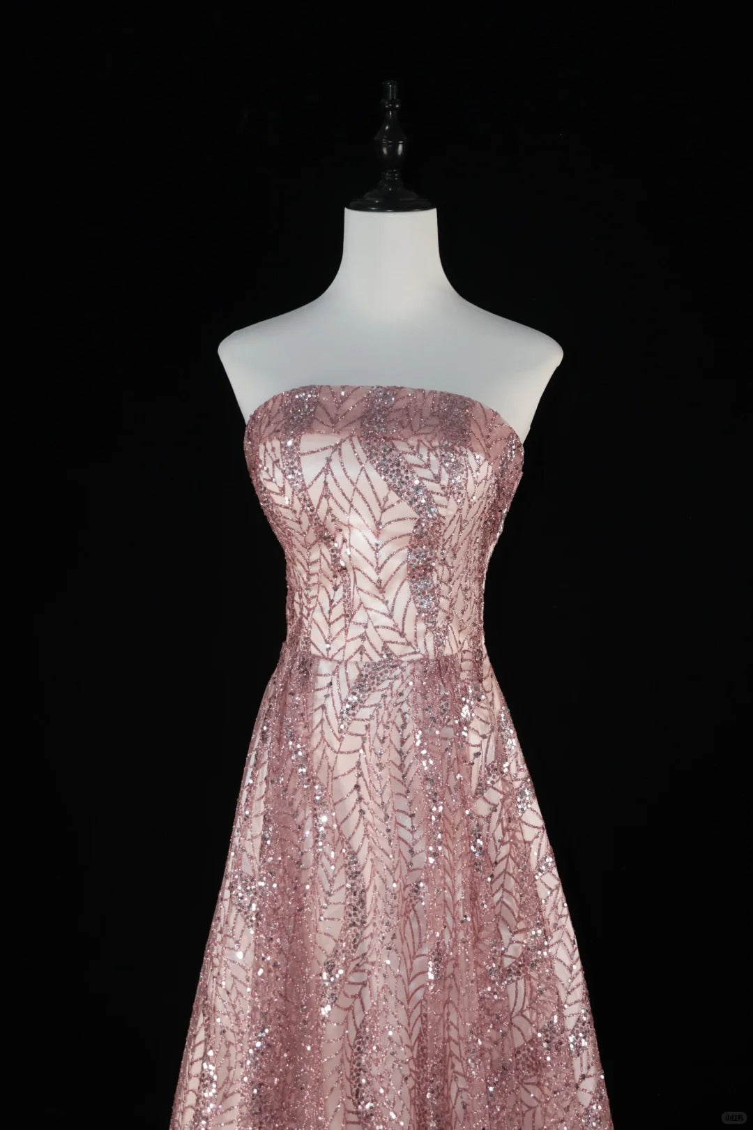 Robe de soirée longue à paillettes dorées et perles scintillantes, robe de remise de diplôme, robe pour adulte, gh4540