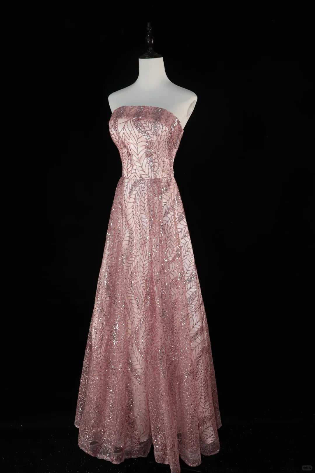 Robe de soirée longue à paillettes dorées et perles scintillantes, robe de remise de diplôme, robe pour adulte, gh4540