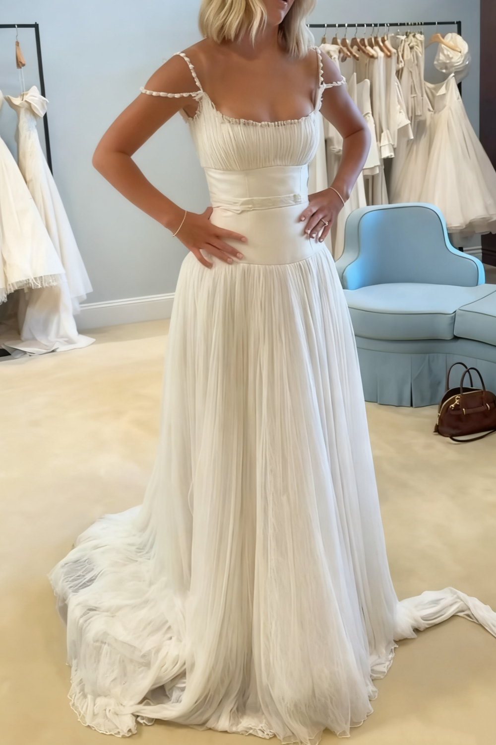 girlhomeshops - Robe de mariée/de bal longue en tulle, longueur au sol, gh6177
