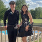 Black vintage fashion exquisite beaded short mini tulle prom dress homecoming dress evening dress party dress gh3484