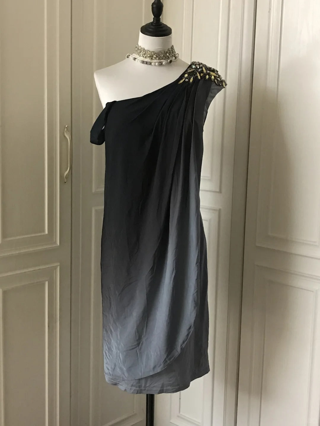 ✨Belle petite robe rétro dégradée de rêve, robe courte de retour à la maison, robe jupe, robe de bal, robe de soirée, robe de bal gh4334