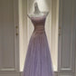 girlhomeshops--Purple fantasy long chiffon prom dress gh5581